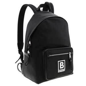 Burberry Abeydalle Backpack Black Nylon New